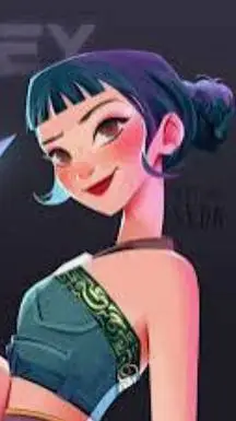 ai character: zoey background