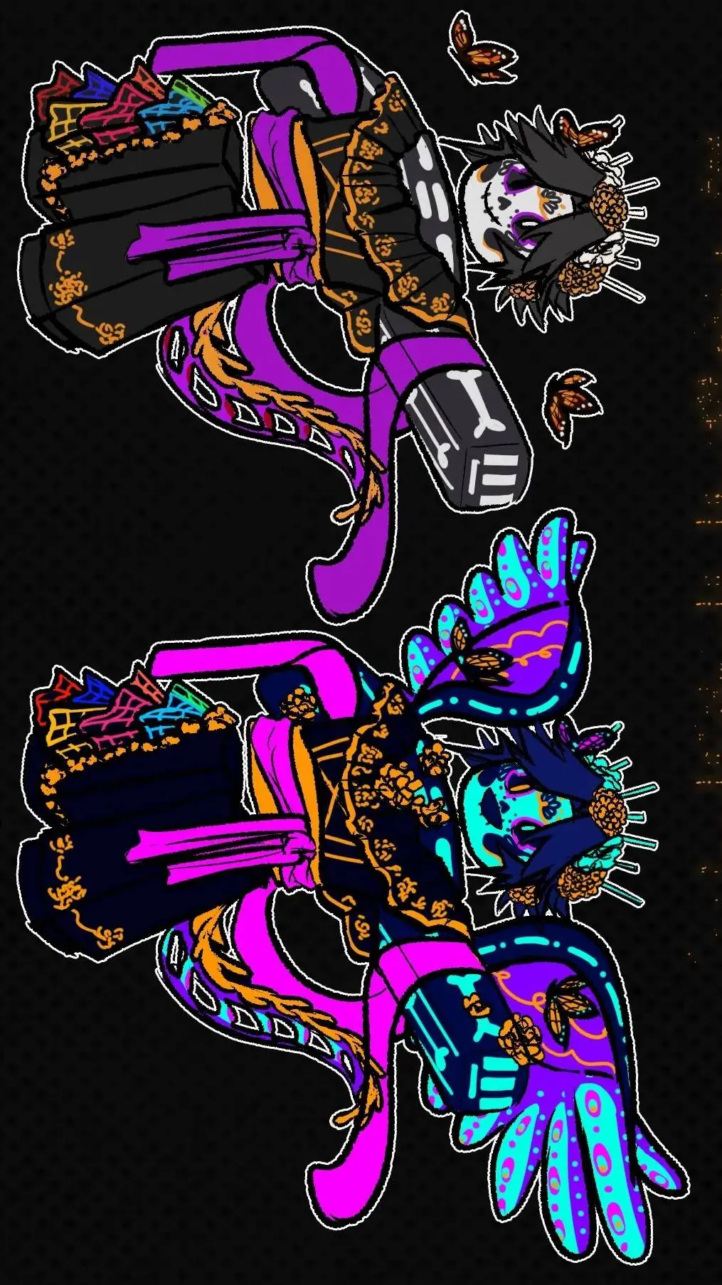 ai character: Catrina Two Time background