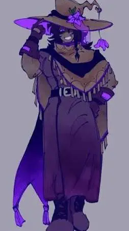 ai character: Botanist AU Azure background