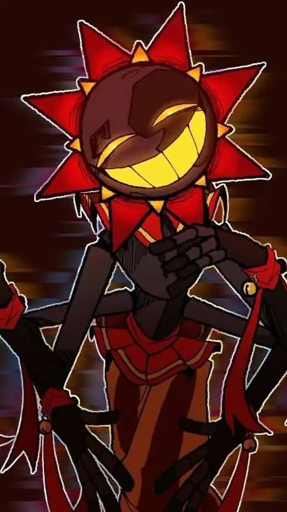 ai character: Eclipse(FNAF)  background