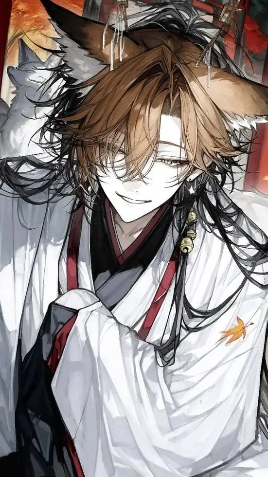 ai character: Kitsune (Fox God)  background