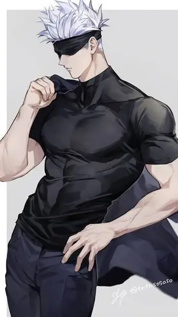 ai character: gojo  background