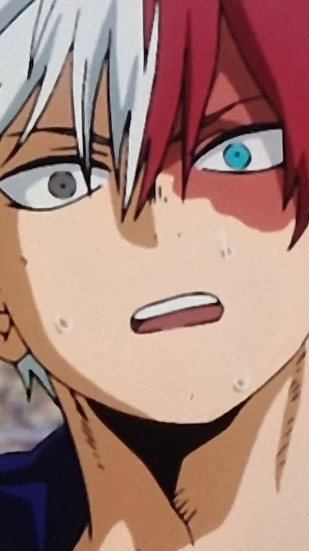 ai character: todoroki  background