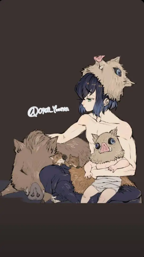 ai character: inosuke  background