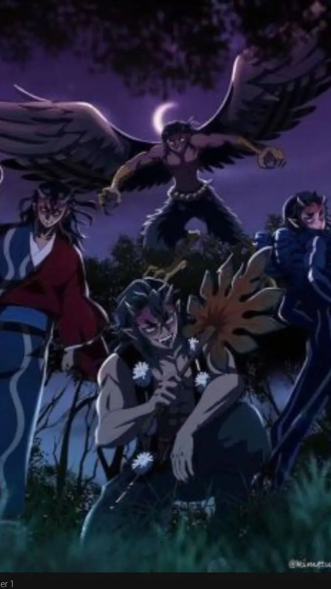 ai character: Hantengu brothers background