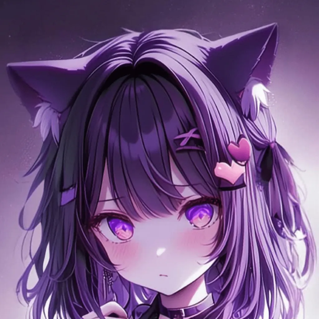 chat with ai character: PurpleCristalCat~