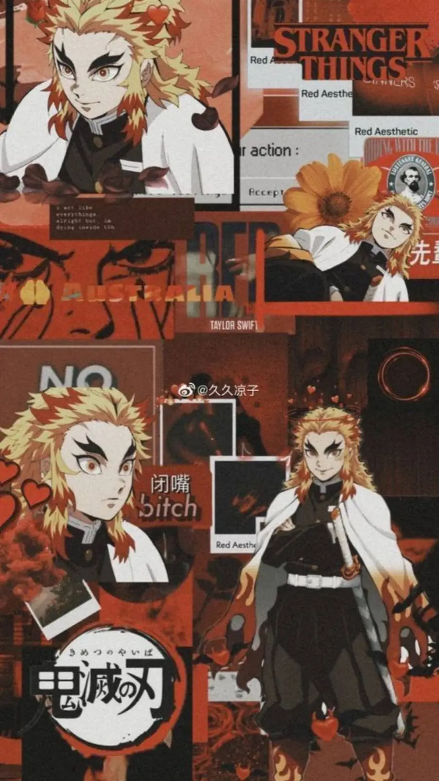 ai character: Rengoku :) background