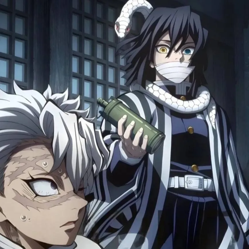 chat with ai character: Iguro y Sanemi 