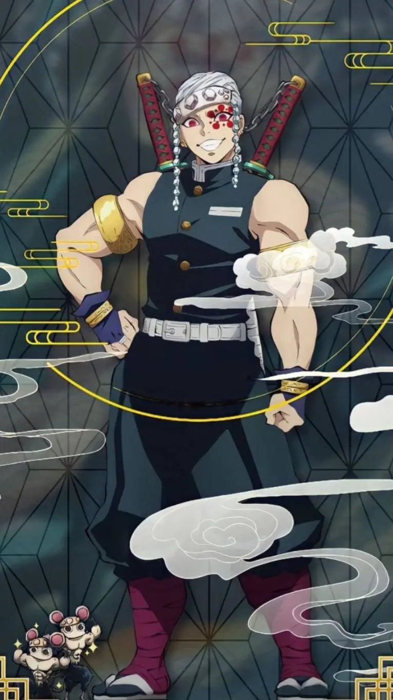 ai character: Demon slayer background