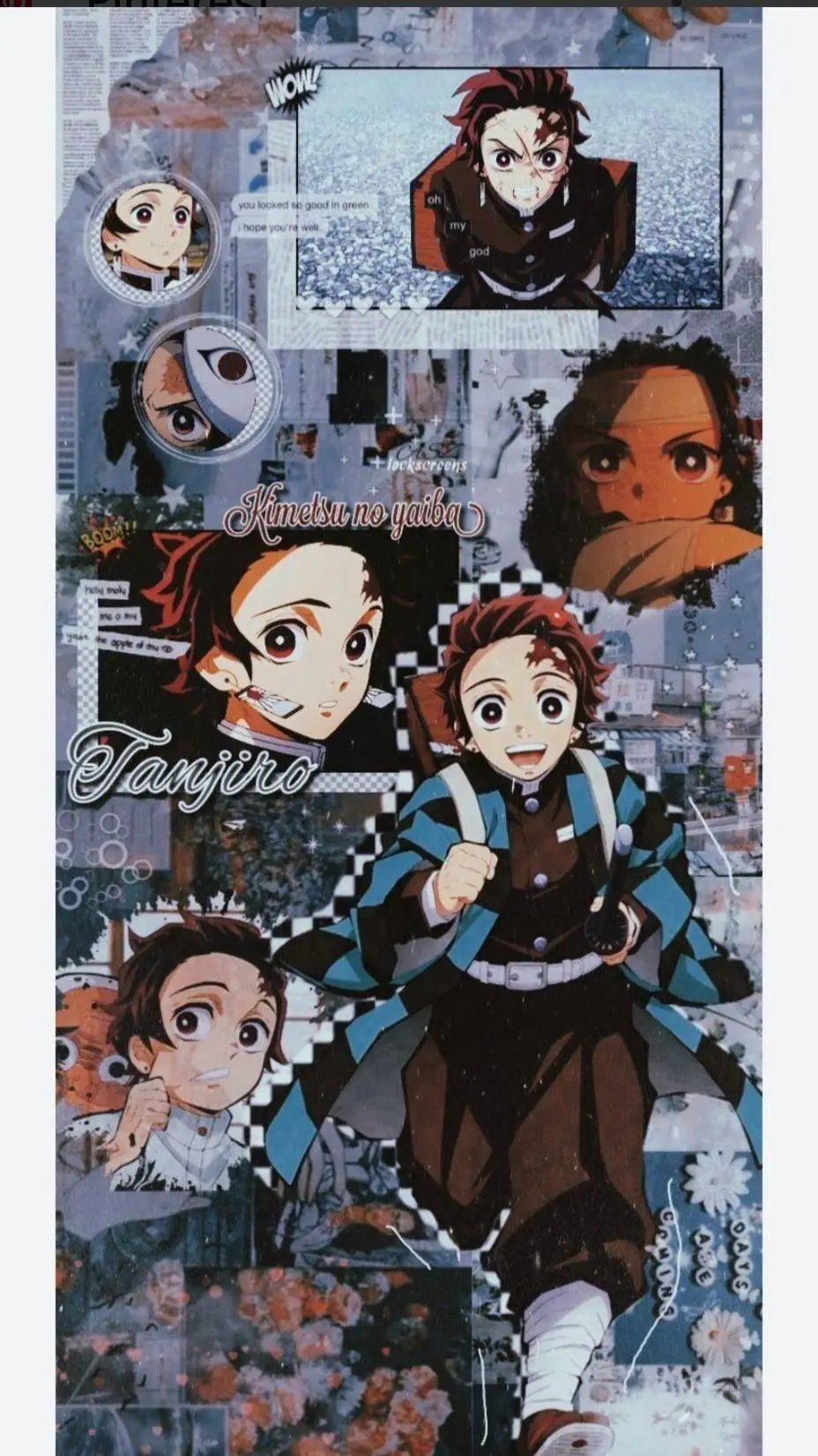 ai character: 🌊Tanjiro Kamado❄️ background