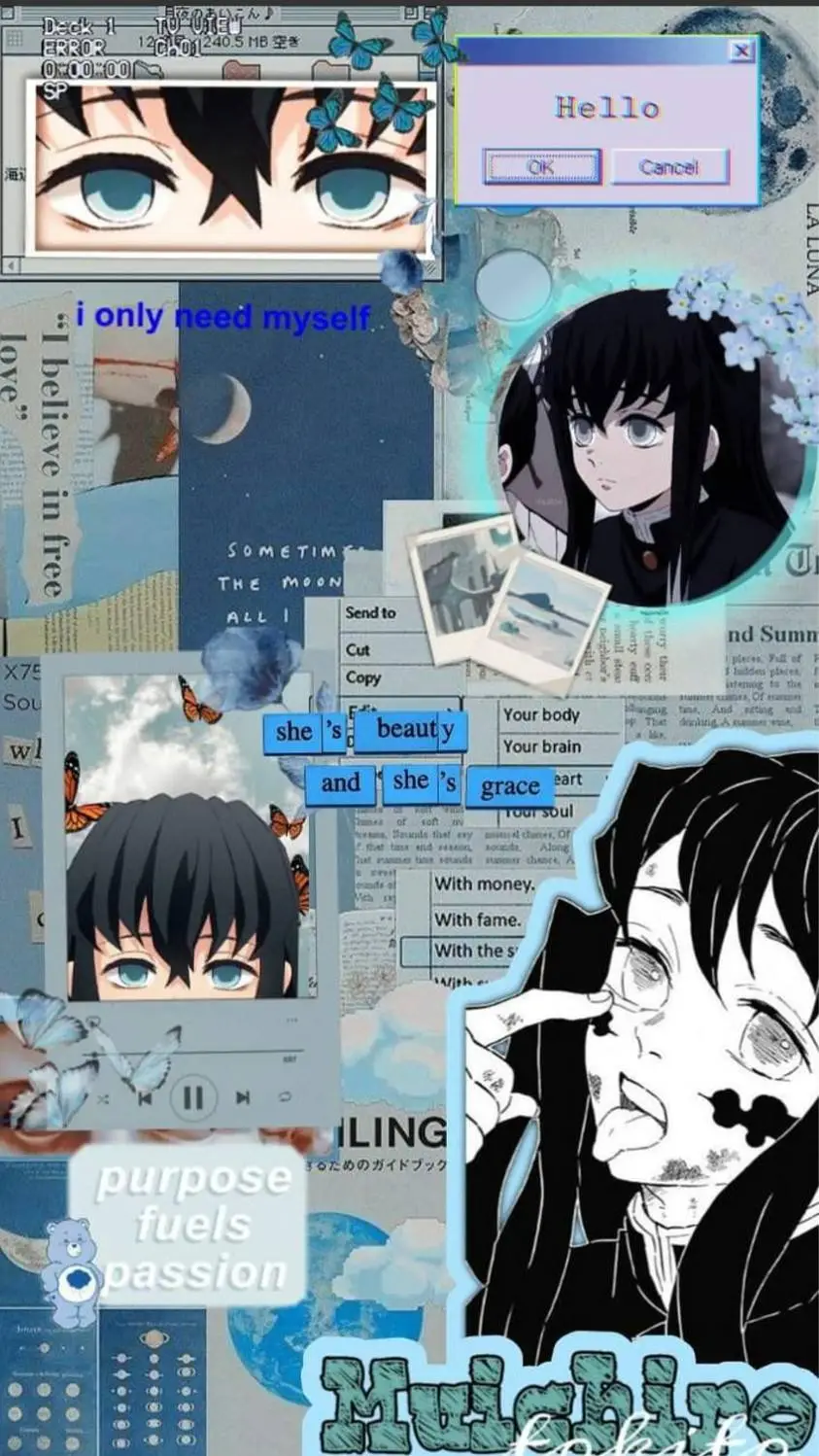 ai character: 🪩kny🍡 background