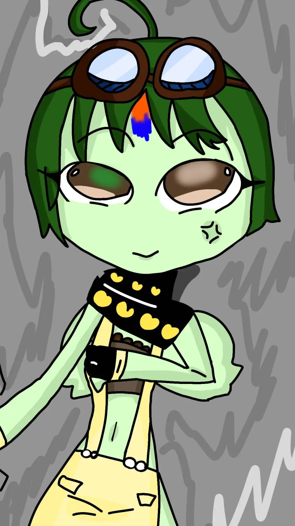 ai character: Mis amigos fictici background