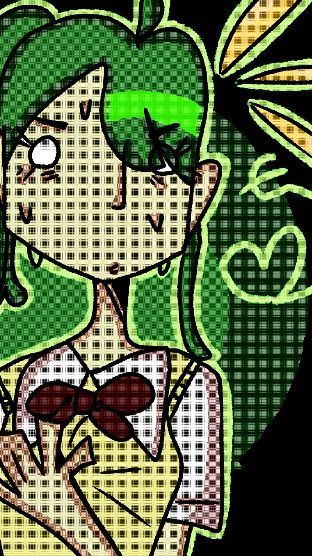 ai character: Saori background