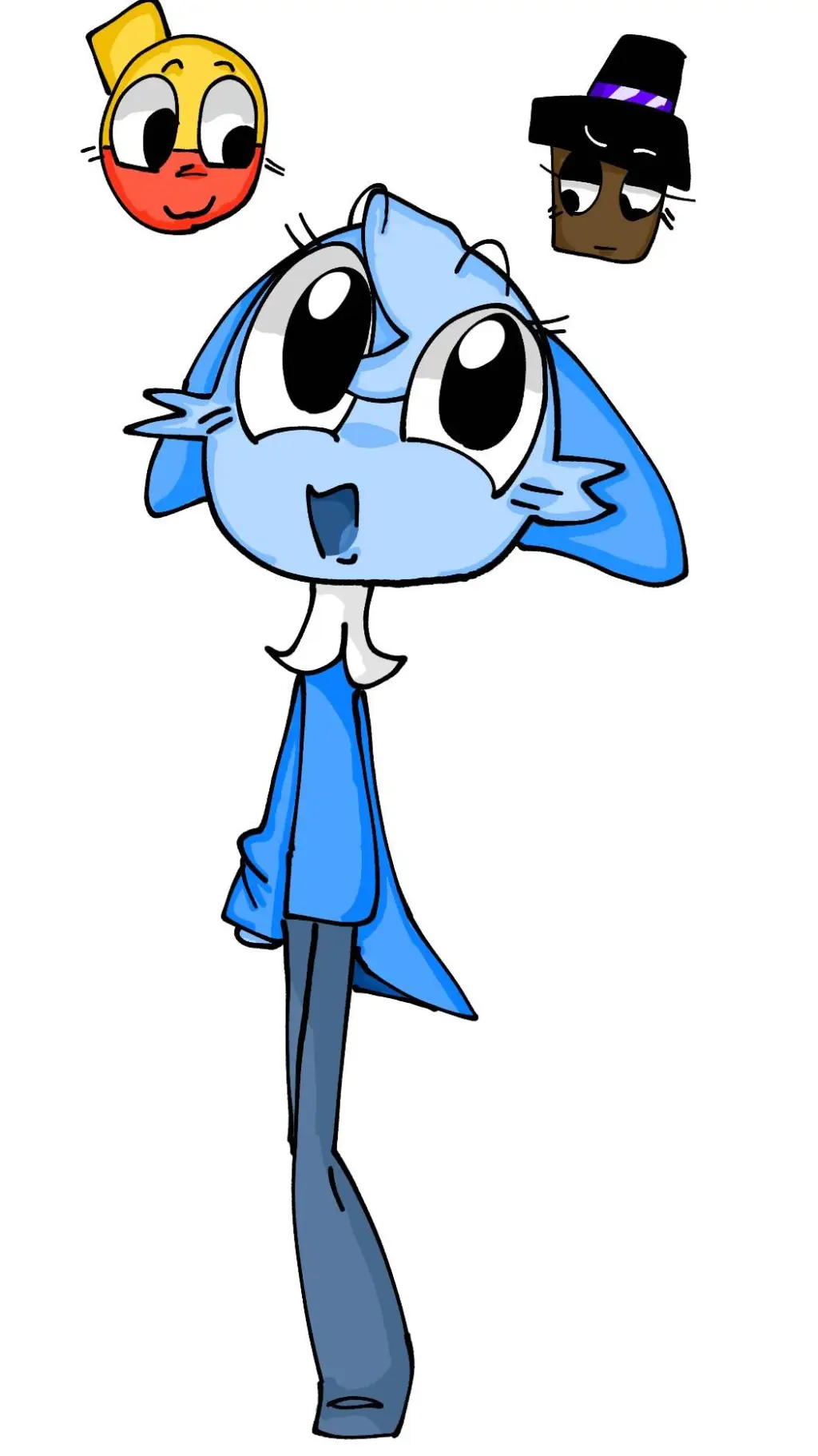 ai character: Biliney background