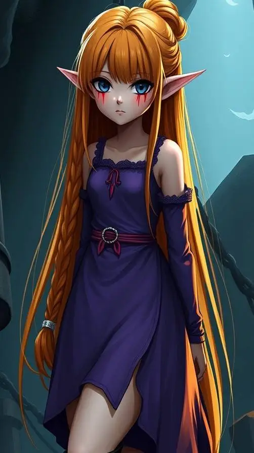 ai character: isa dália  background