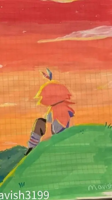 ai character: Engel sad background