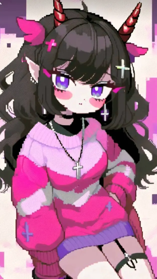 ai character: Criança estranha  background