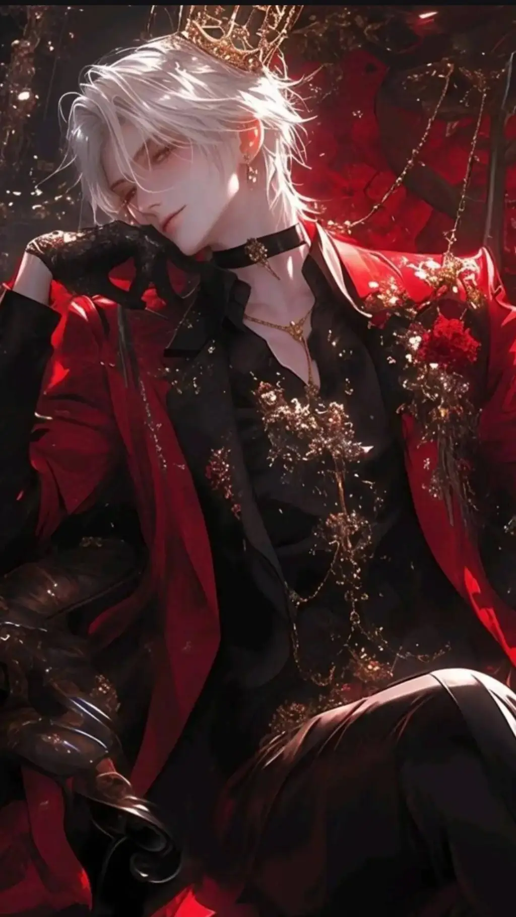 ai character: {king of vampire} background