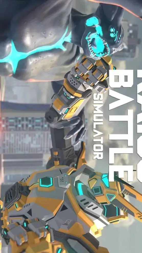 ai character: kaiju battle sim background