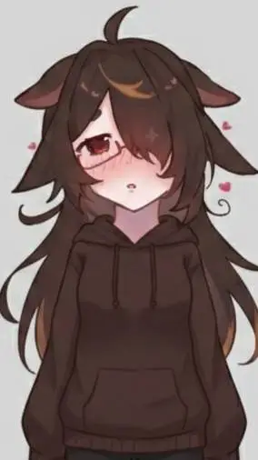ai character: weird girl background