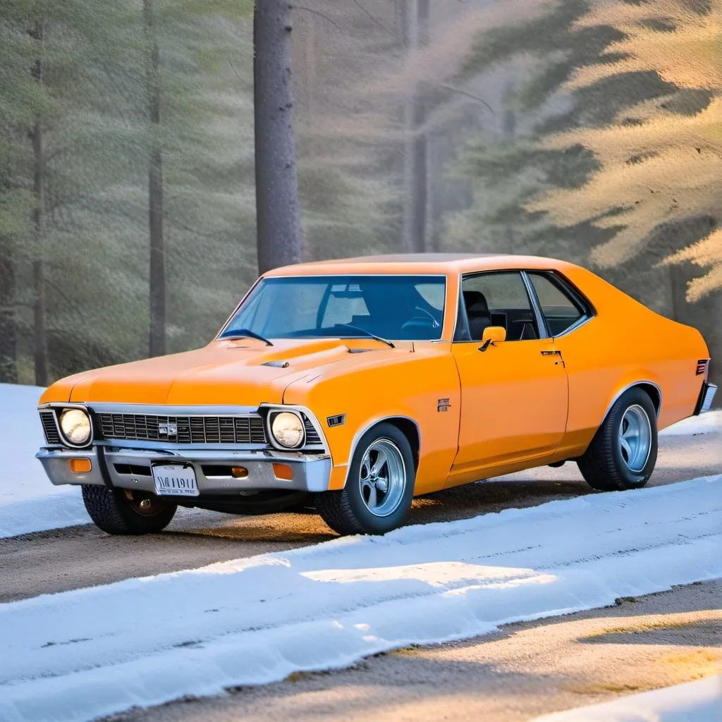 chat with ai character: A 1972 Chevy nova