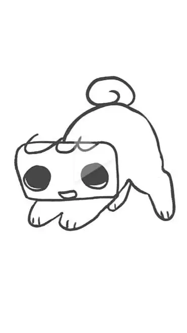 ai character: dog cosmo background