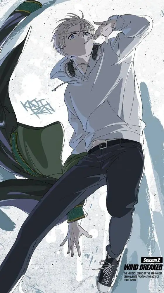ai character: Ren kaji background