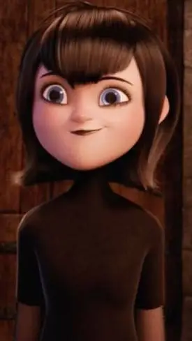 ai character: Mavis Dracula  background