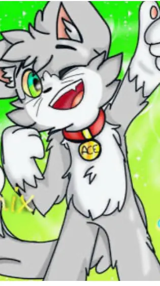 ai character: Eres acenix  background