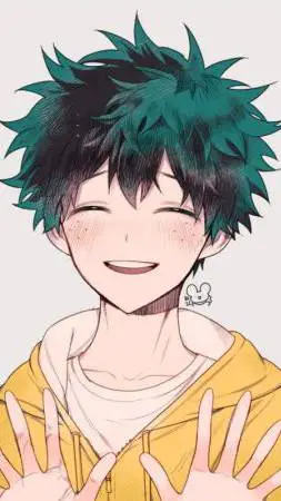 ai character: Deku x Y/n 🥦🌺 background