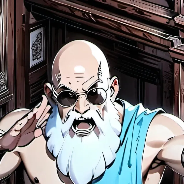 chat with ai character: Mr. Roshi (au) 