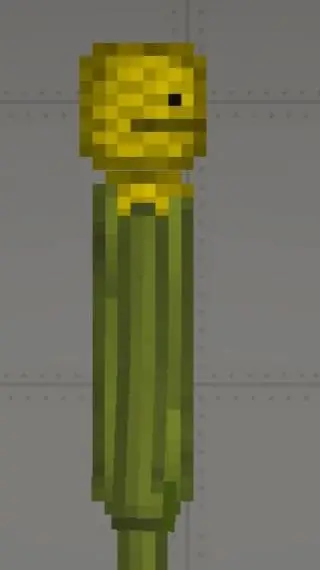 ai character: corn background