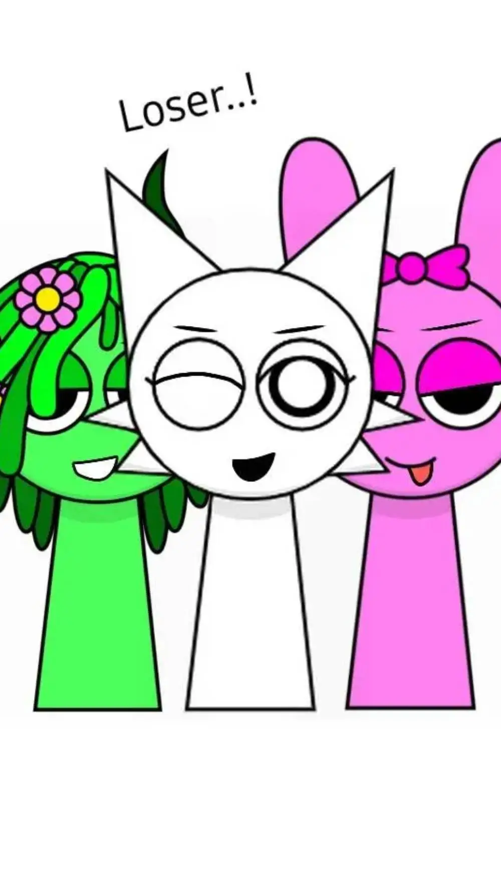 ai character: trio de sprunkis background