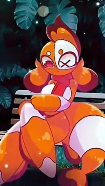 ai character: 🤍~🧡gonger🖤~🤍 background