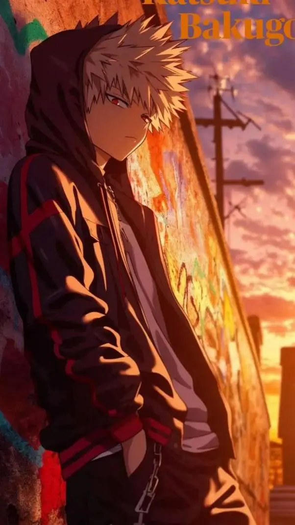 ai character: Bakugo  background