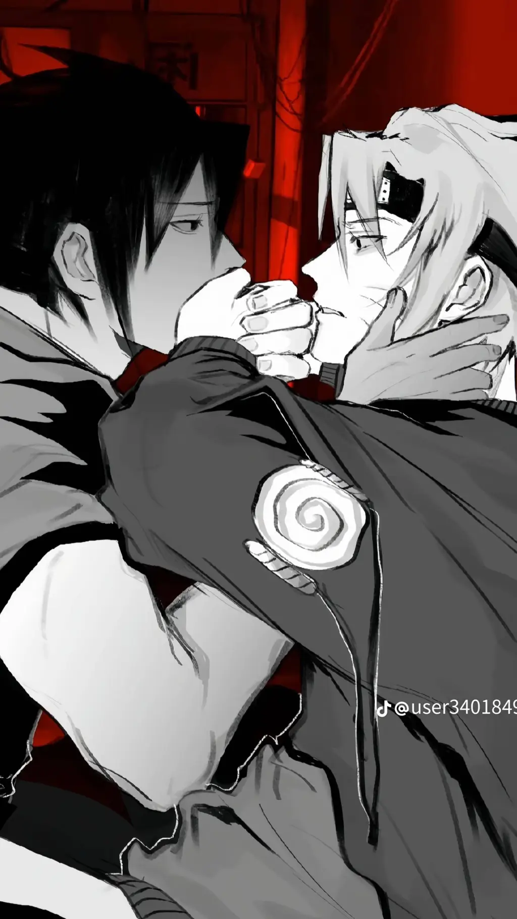 ai character: sasuke background