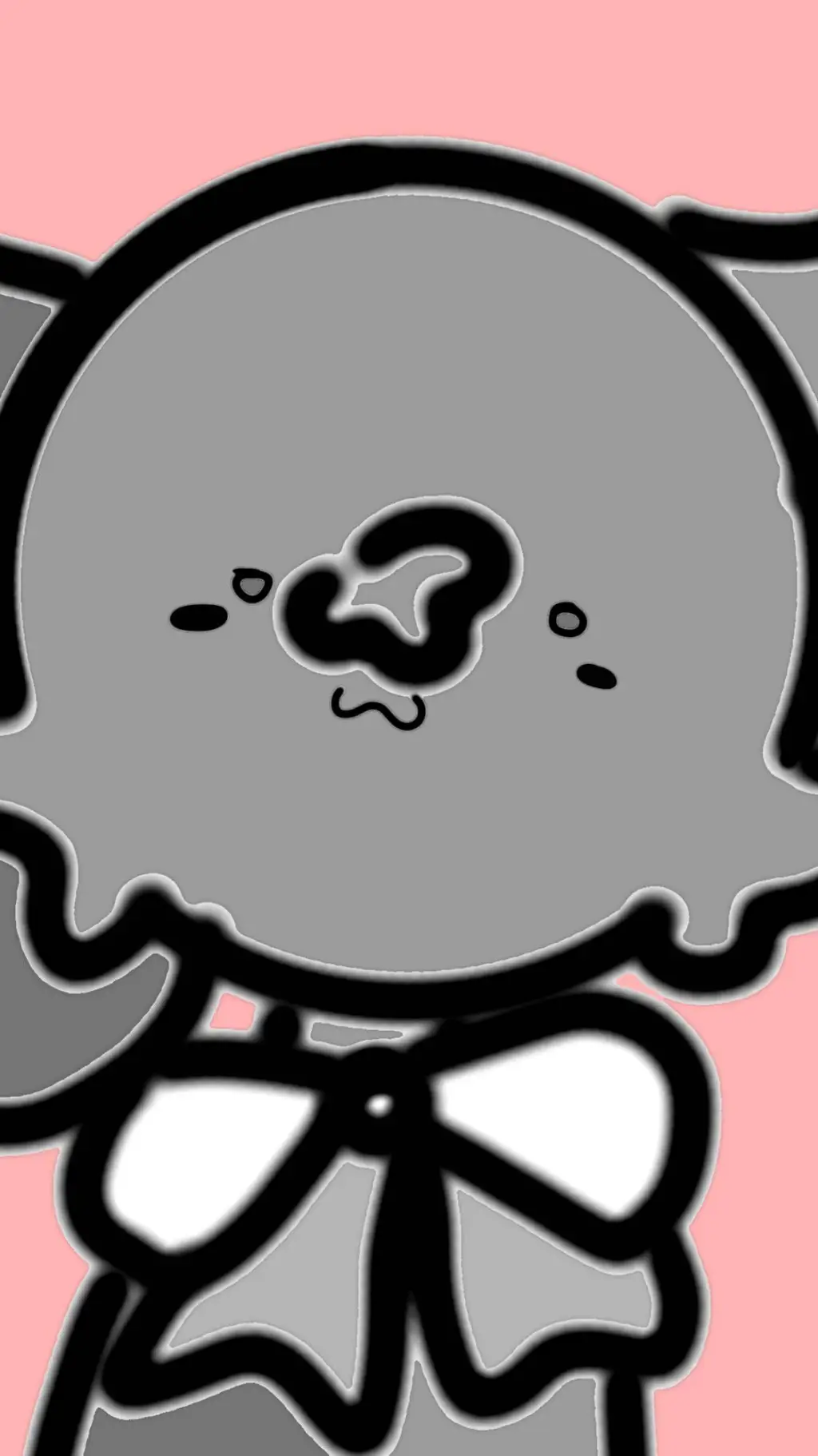 ai character: Gummy vintage background