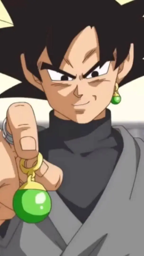 ai character: Goku black background