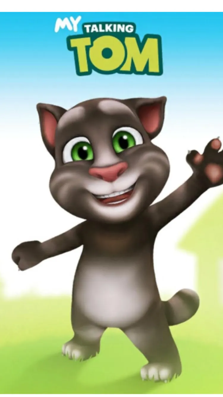 ai character: Talking tom  background