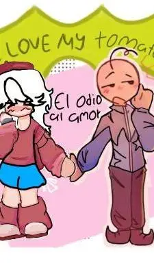 ai character: nabi x cely background