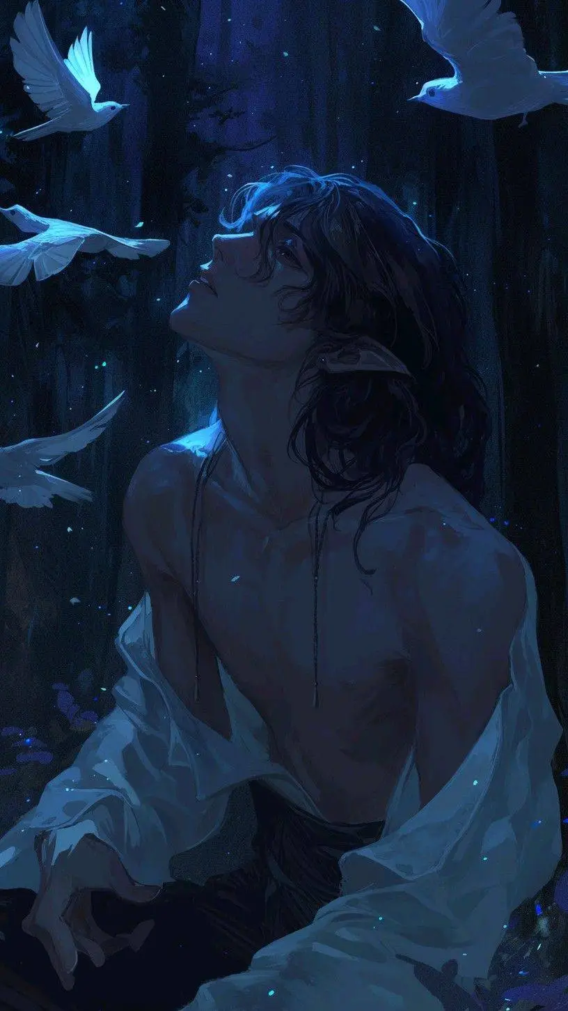 ai character: The Crying Dove background