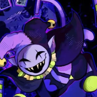chat with ai character: Jevil