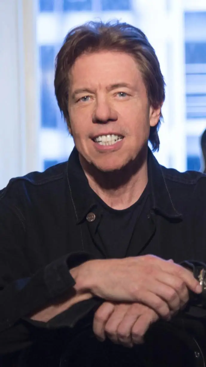 ai character: George thorogod  background