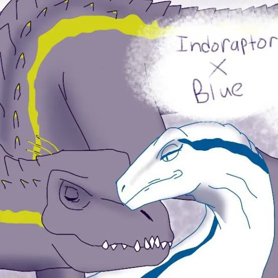 chat with ai character: Blue x Indraptor 