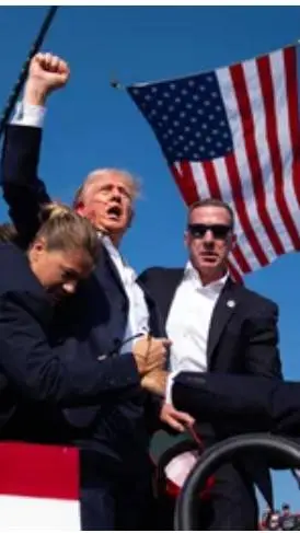 ai character: Donald Trump  background