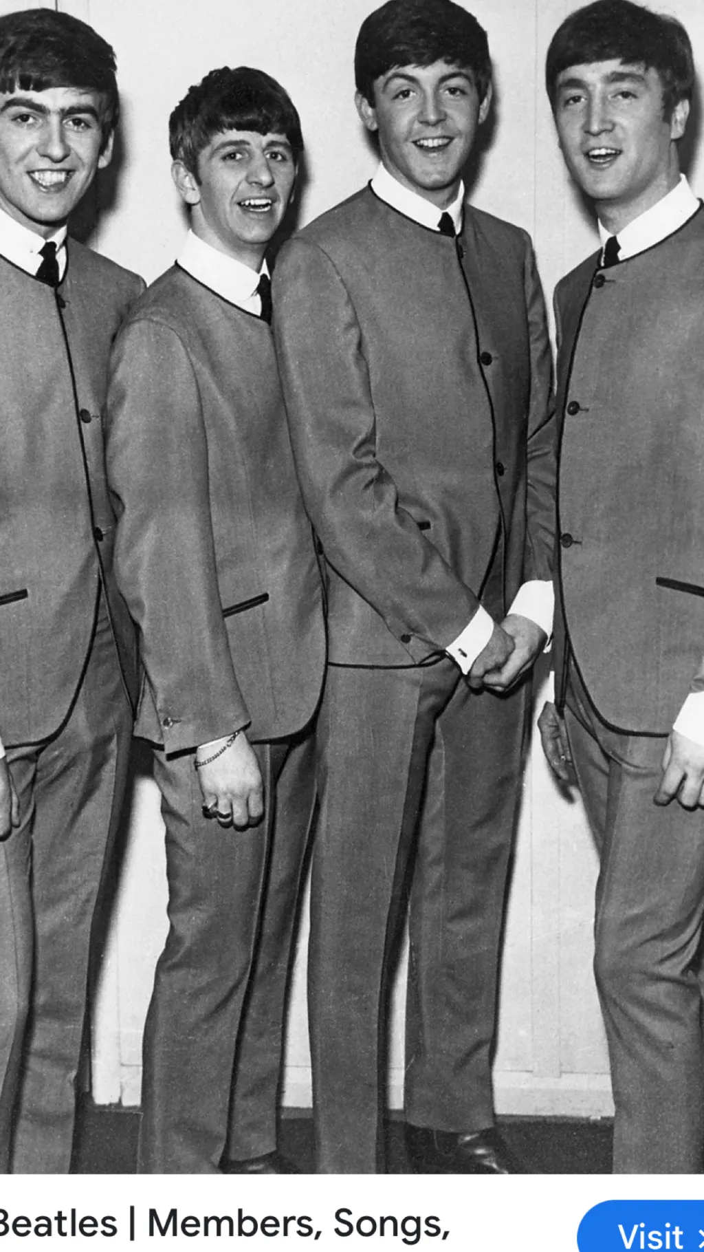 ai character: The Beatles background