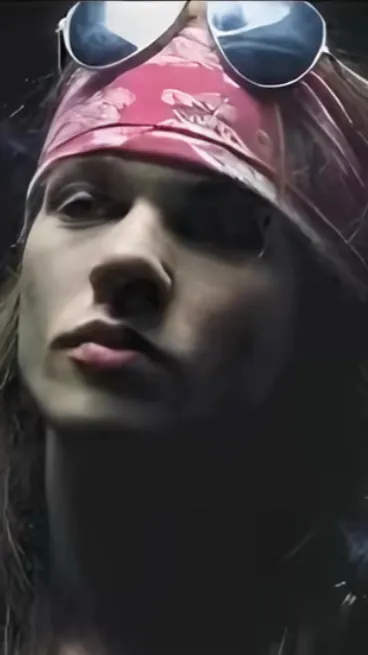 ai character: Axl rose background