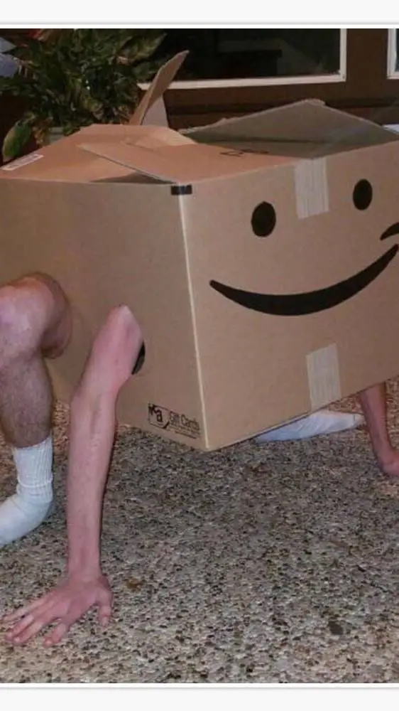 ai character: Timmy the box background