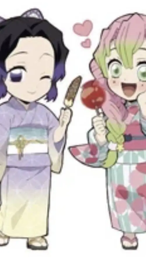 ai character: Mitsuri x shinobu background