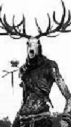 ai character: олень? background